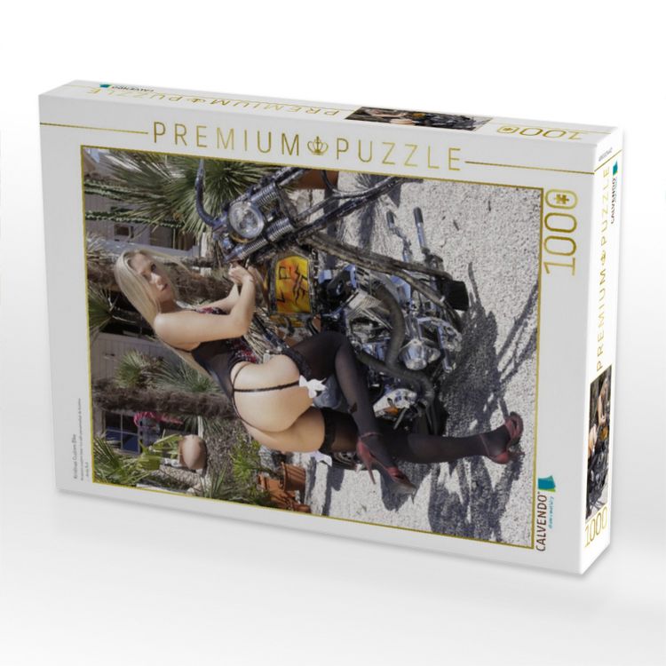 Produktbild: CALVENDO Puzzle Kristinas Custom Bike | 1000 Teile Lege-Gr&ouml;&szlig;e 64x48cm Foto-Puzzle f&uuml;r gl&uuml;ckliche Stunden
