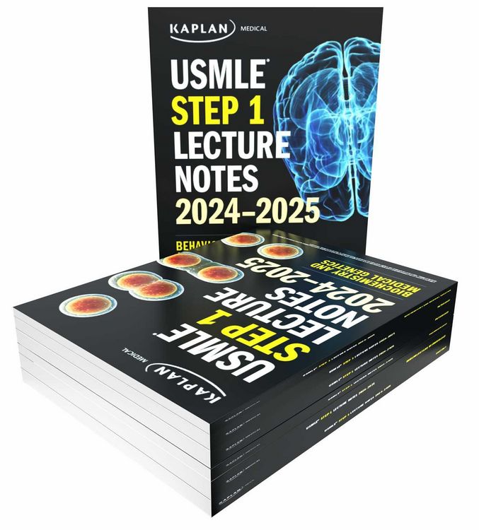 Produktbild: Kaplan Medical: USMLE Step 1 Lecture Notes 2024-2025: 7-Book