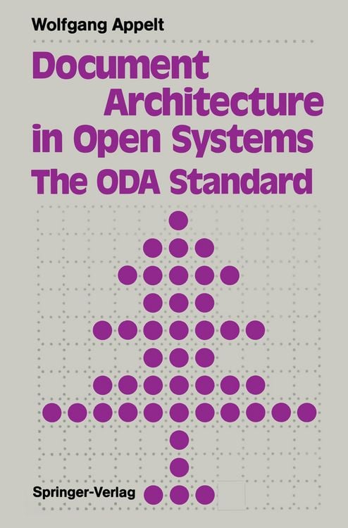 Produktbild: Document Architecture in Open Systems: The ODA Standard