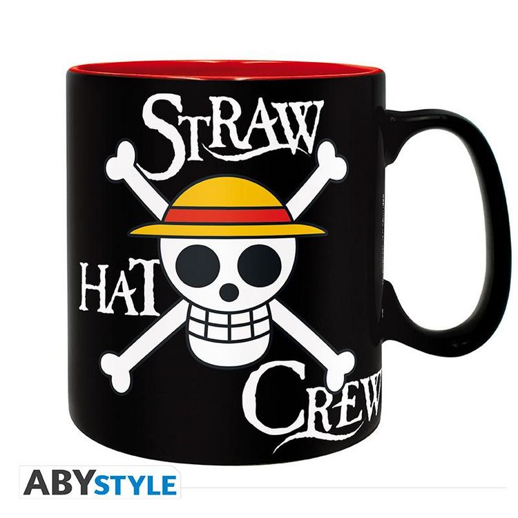 Produktbild: ONE PIECE - Mug - 460 ml - Luffy & Skull - cardboard box