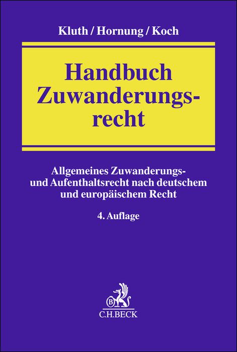 Produktbild: Handbuch Zuwanderungsrecht