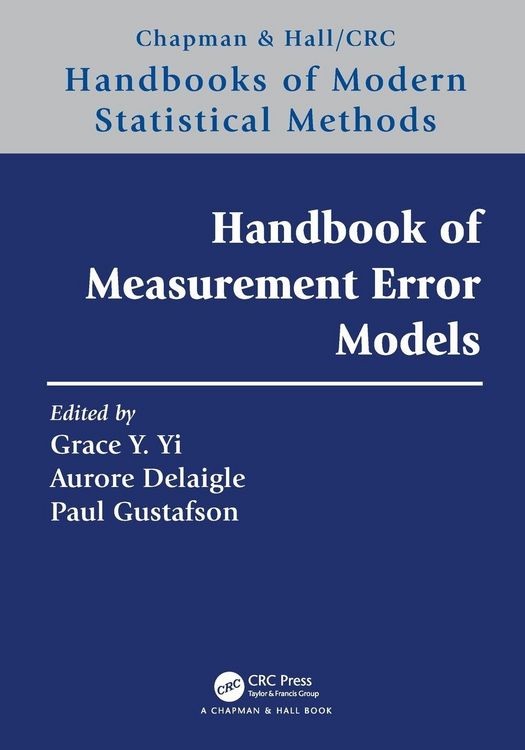 Produktbild: Handbook of Measurement Error Models