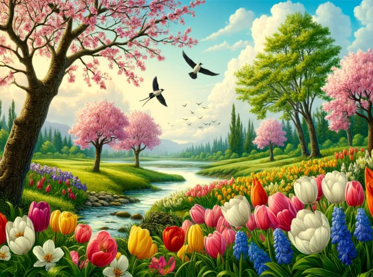 Produktbild: CALVENDO Puzzle Bl&uuml;tenpracht | 2000 Teile Lege-Gr&ouml;&szlig;e 90x67cm Foto-Puzzle f&uuml;r gl&uuml;ckliche Stunden