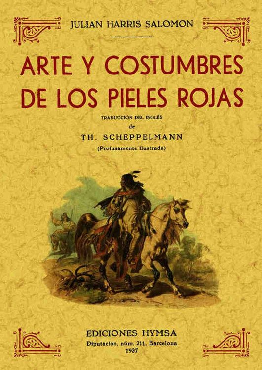 Produktbild: Arte y constumbres de los pieles rojas