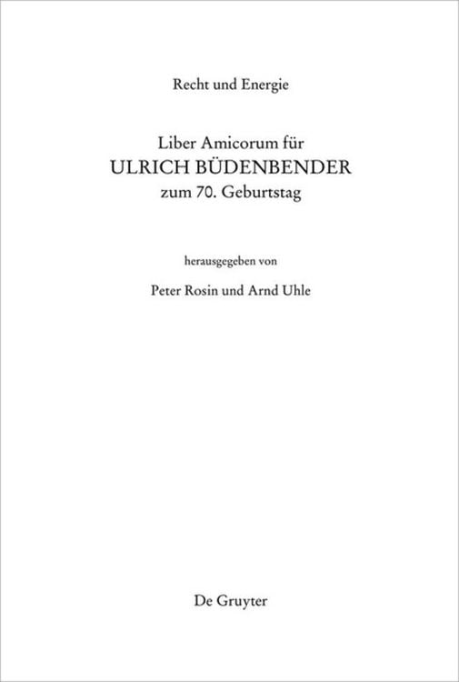 Produktbild: Recht und Energie