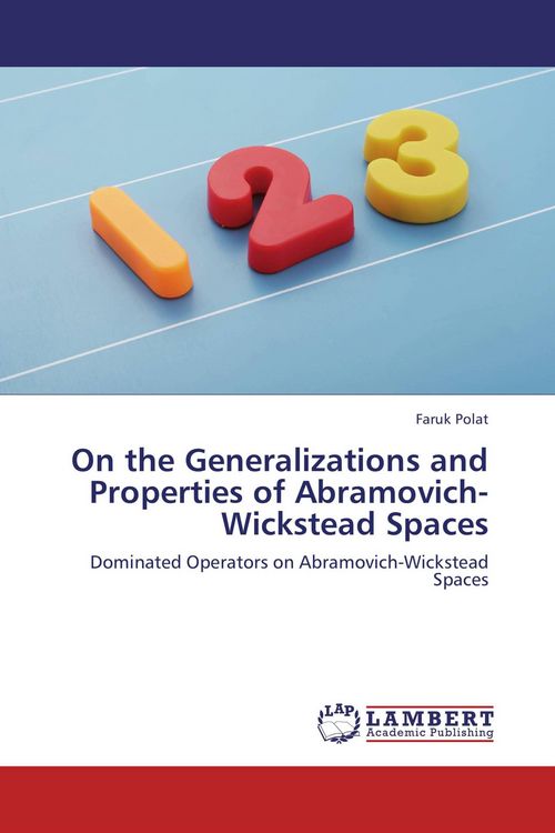 Produktbild: On the Generalizations and Properties of Abramovich-Wickstead Spaces