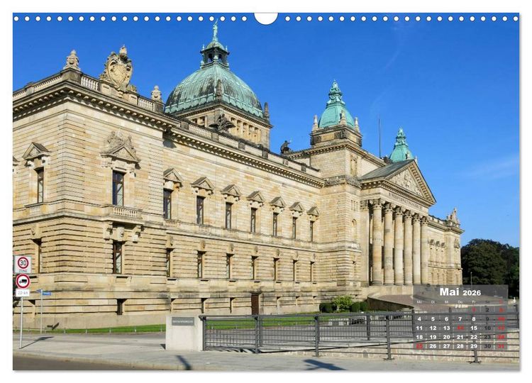Produktbild: 1000 Jahre Leipzig (1015 - 2026) (Wandkalender 2026 DIN A3 quer), CALVENDO Monatskalender