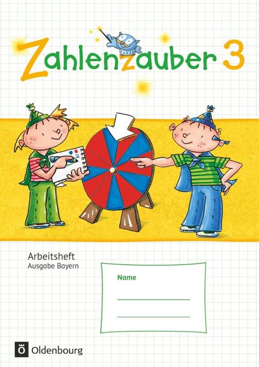 Produktbild: Zahlenzauber 3. Jahrgangsstufe. Arbeitsheft mit eingelegtem L&ouml;sungsheft Bayern