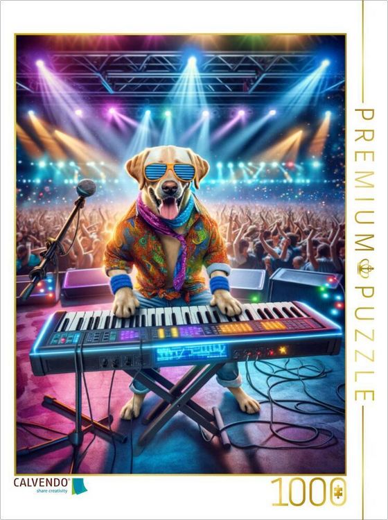 Produktbild: CALVENDO Puzzle Keyboarder | 1000 Teile Lege-Gr&ouml;&szlig;e 64x48cm Foto-Puzzle f&uuml;r gl&uuml;ckliche Stunden