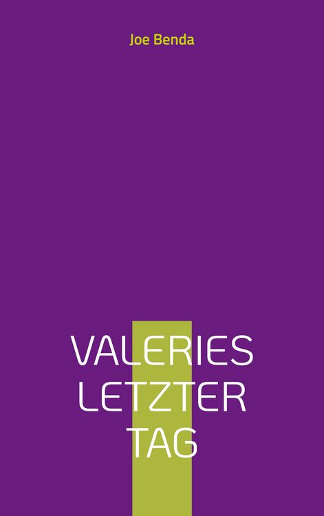 Produktbild: Valeries letzter Tag