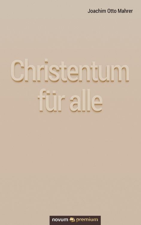 Produktbild: Christentum f&uuml;r alle