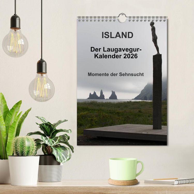 Produktbild: Island - Der Laugavegur-Kalender 2026 (Wandkalender 2026 DIN A4 hoch), CALVENDO Monatskalender