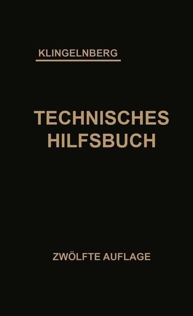 Produktbild: Klingelnberg Technisches Hilfsbuch