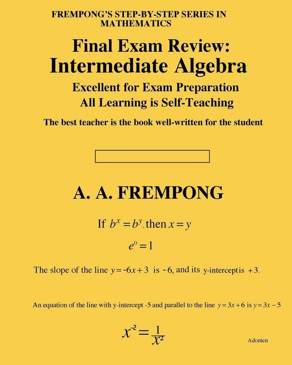 Produktbild: Final Exam Review