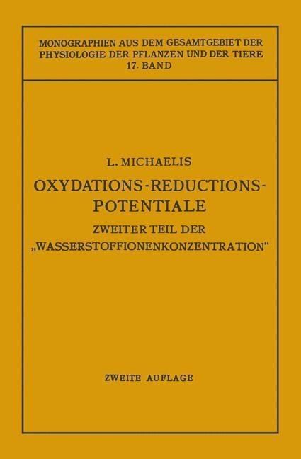 Produktbild: Oxydations-Reductions-Potentiale