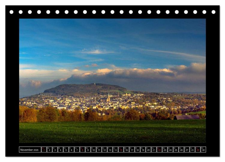 Produktbild: Annaberg im Erzgebirge (Tischkalender 2026 DIN A5 quer), CALVENDO Monatskalender