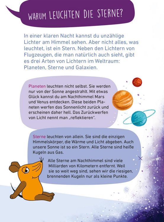 Produktbild: Frag doch mal ... die Maus: Die wichtigsten Fragen zum Weltraum