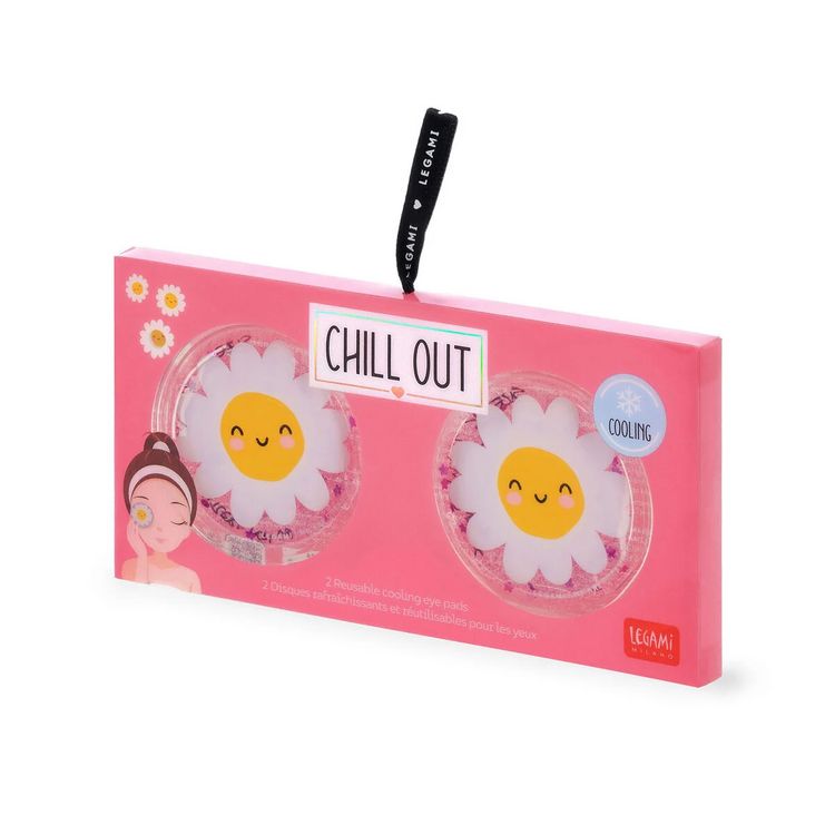 Produktbild: Legami Erfrischende Augenpads - Chill Out - G&auml;nsebl&uuml;mchen
