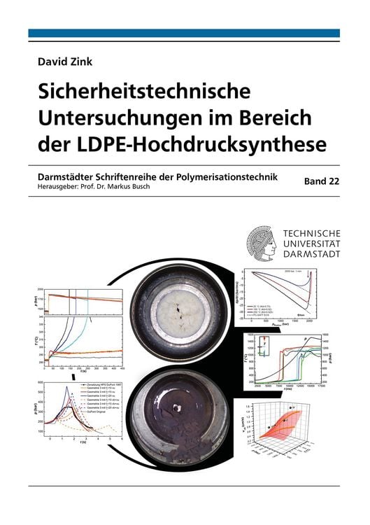 Produktbild: Sicherheitstechnische Untersuchungen im Bereich der LDPE-Hochdrucksynthese