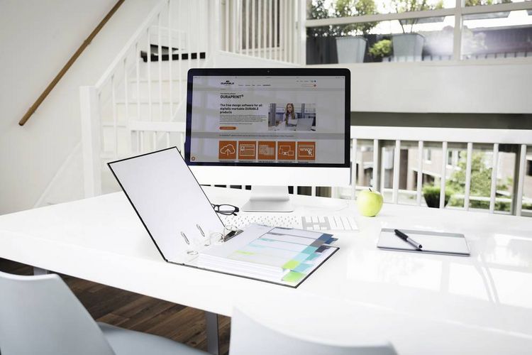 Produktbild: Durable 679327 Register DIN A4+ 1-5 Mehrfarbig 5 Registerbl&auml;tter 679327