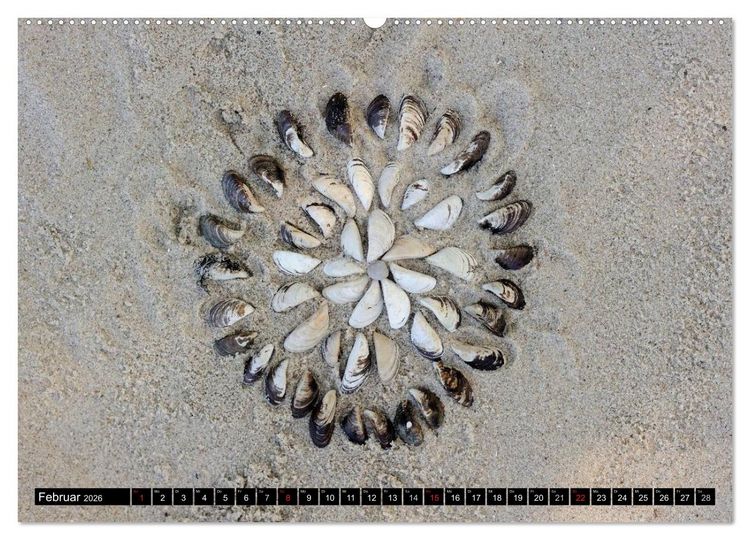 Produktbild: Land Art - Natur und Kunst (Wandkalender 2026 DIN A2 quer), CALVENDO Monatskalender