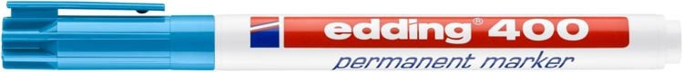 Produktbild: edding 400 Permanentmarker hellblau