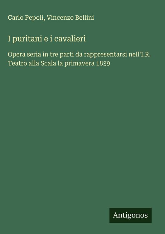 Produktbild: I puritani e i cavalieri