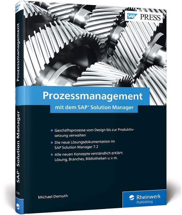 Produktbild: Prozessmanagement mit dem SAP Solution Manager