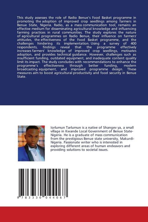Produktbild: CONTRIBUTIONS OF RADIO AGRICULTURAL PROGRAMMES