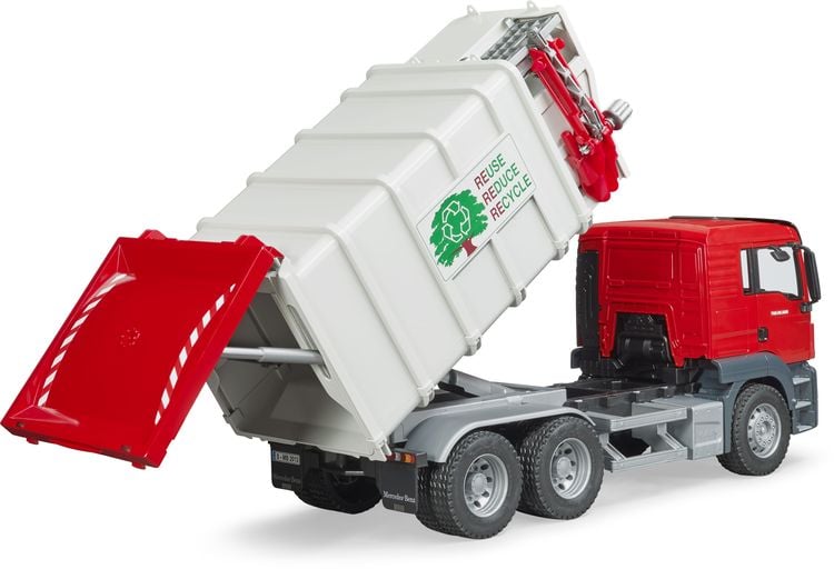 Bruder - MAN TGS Seitenlader Müll-LKW
