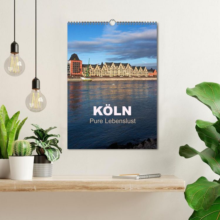 Produktbild: K&Ouml;LN - Pure Lebenslust (Wandkalender 2026 DIN A3 hoch), CALVENDO Monatskalender