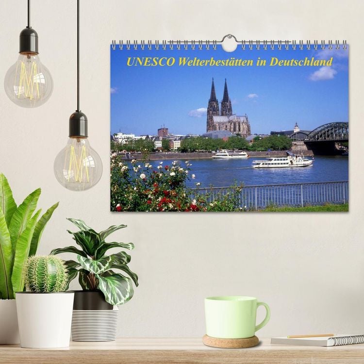 Produktbild: UNESCO Welterbest&auml;tten in Deutschland (Wandkalender 2027 DIN A4 quer), CALVENDO Monatskalender