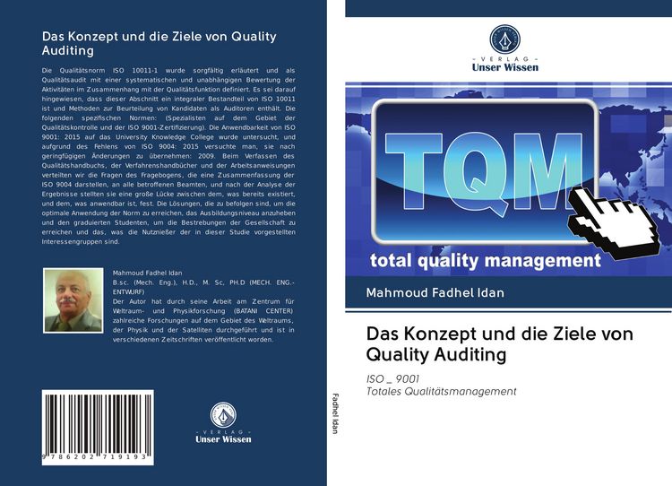 Produktbild: Das Konzept und die Ziele von Quality Auditing