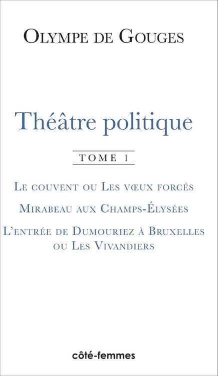 Produktbild: Th&eacute;&acirc;tre politique (Tome 1)