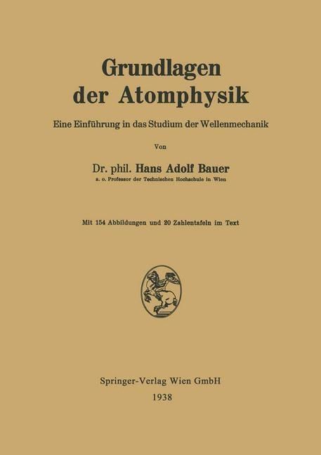 Produktbild: Grundlagen der Atomphysik