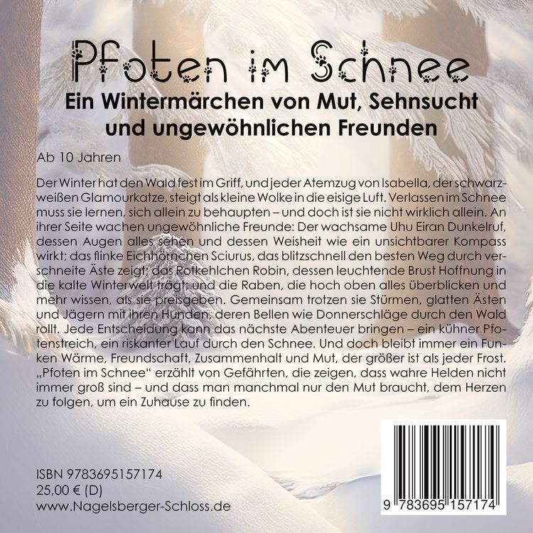 Produktbild: Pfoten im Schnee
