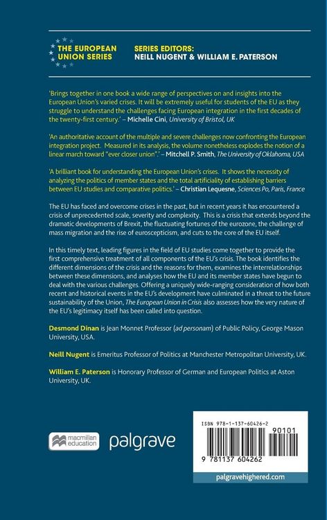 Produktbild: The European Union in Crisis