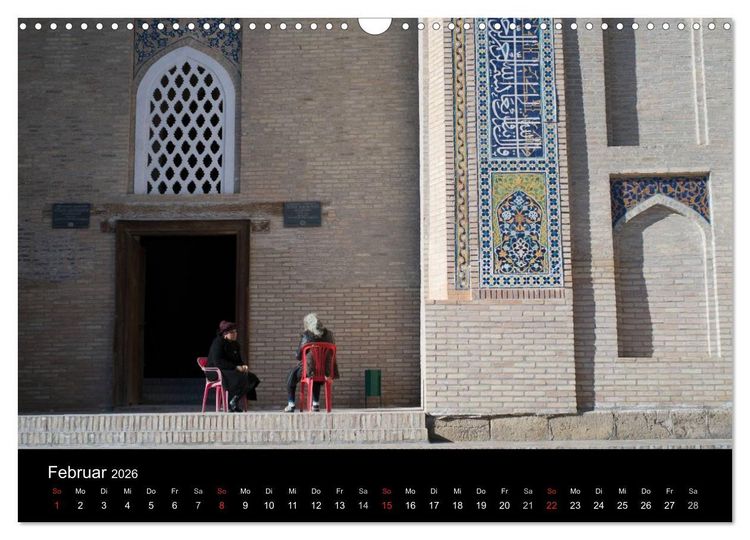 Produktbild: Usbekistan (Wandkalender 2026 DIN A3 quer), CALVENDO Monatskalender
