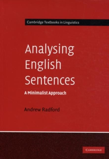 Produktbild: Analysing English Sentences