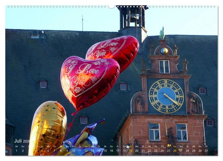 Produktbild: Marburg 2026 (hochwertiger Premium Wandkalender 2026 DIN A2 quer), Kunstdruck in Hochglanz