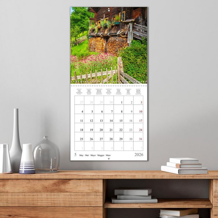 Produktbild: Beautiful old farmhouses (Wall Calendar 2026 12 &times; 12 Inch) CALVENDO 12 Month Wall Calendar