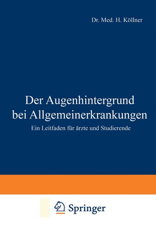 Produktbild: Der Augenhintergrund bei Allgemeinerkrankungen