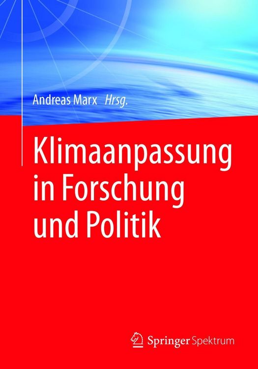 Produktbild: Klimaanpassung in Forschung und Politik