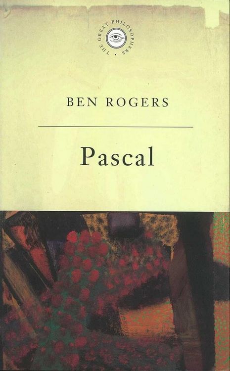 Produktbild: The Great Philosophers:Pascal