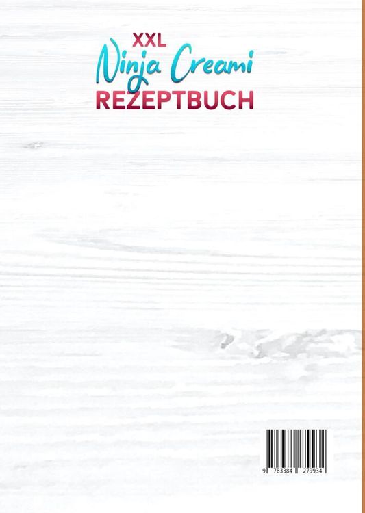 Produktbild: XXL Ninja Creami Rezeptbuch