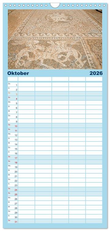 Produktbild: Familienplaner 2026 - Chalkidiki - Urlaubsparadies in Nordgriechenland mit 5 Spalten (Wandkalender, 21 x 45 cm) CALVENDO
