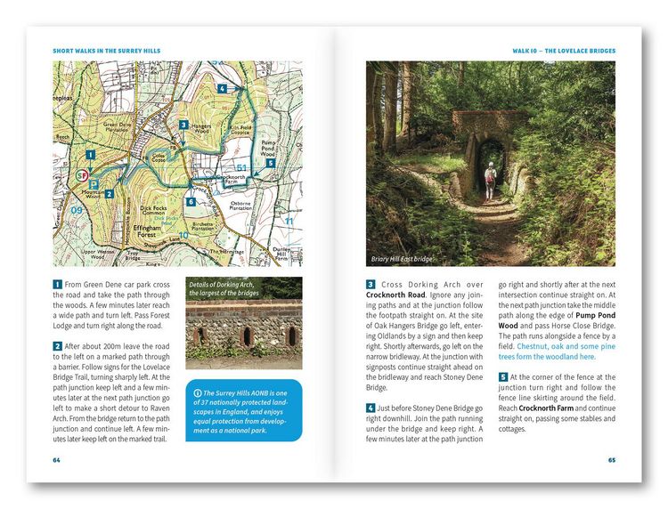 Produktbild: 15 Short Walks in the Surrey Hills