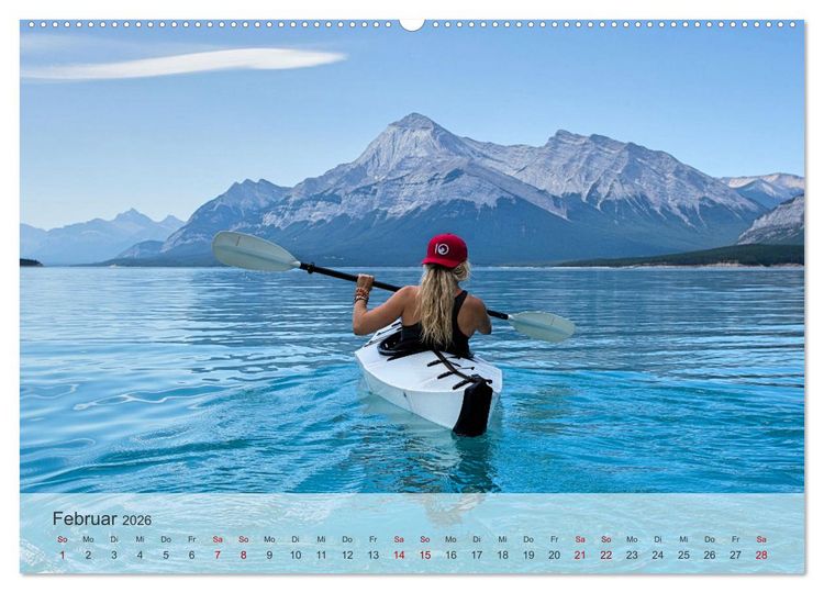 Produktbild: Wassersport - Fun pur (Wandkalender 2026 DIN A2 quer), CALVENDO Monatskalender