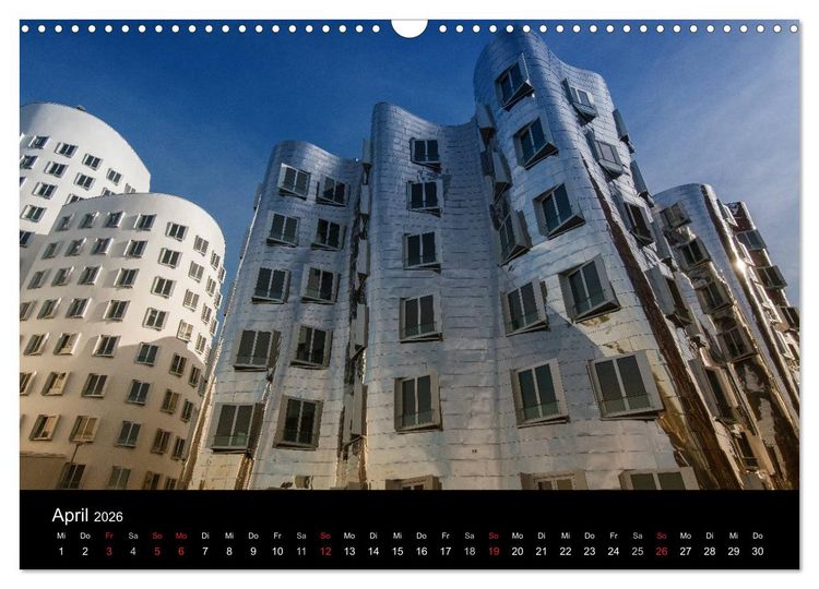 Produktbild: D&uuml;sseldorf - Impressionen (Wandkalender 2026 DIN A3 quer), CALVENDO Monatskalender