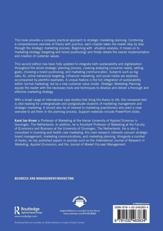 Produktbild: Alsem, K: Strategic Marketing Planning
